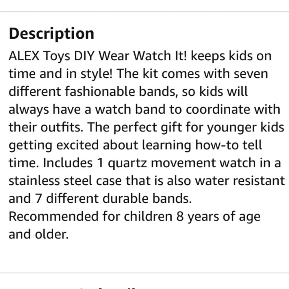 Alex Watch w/ interchangeable Bands